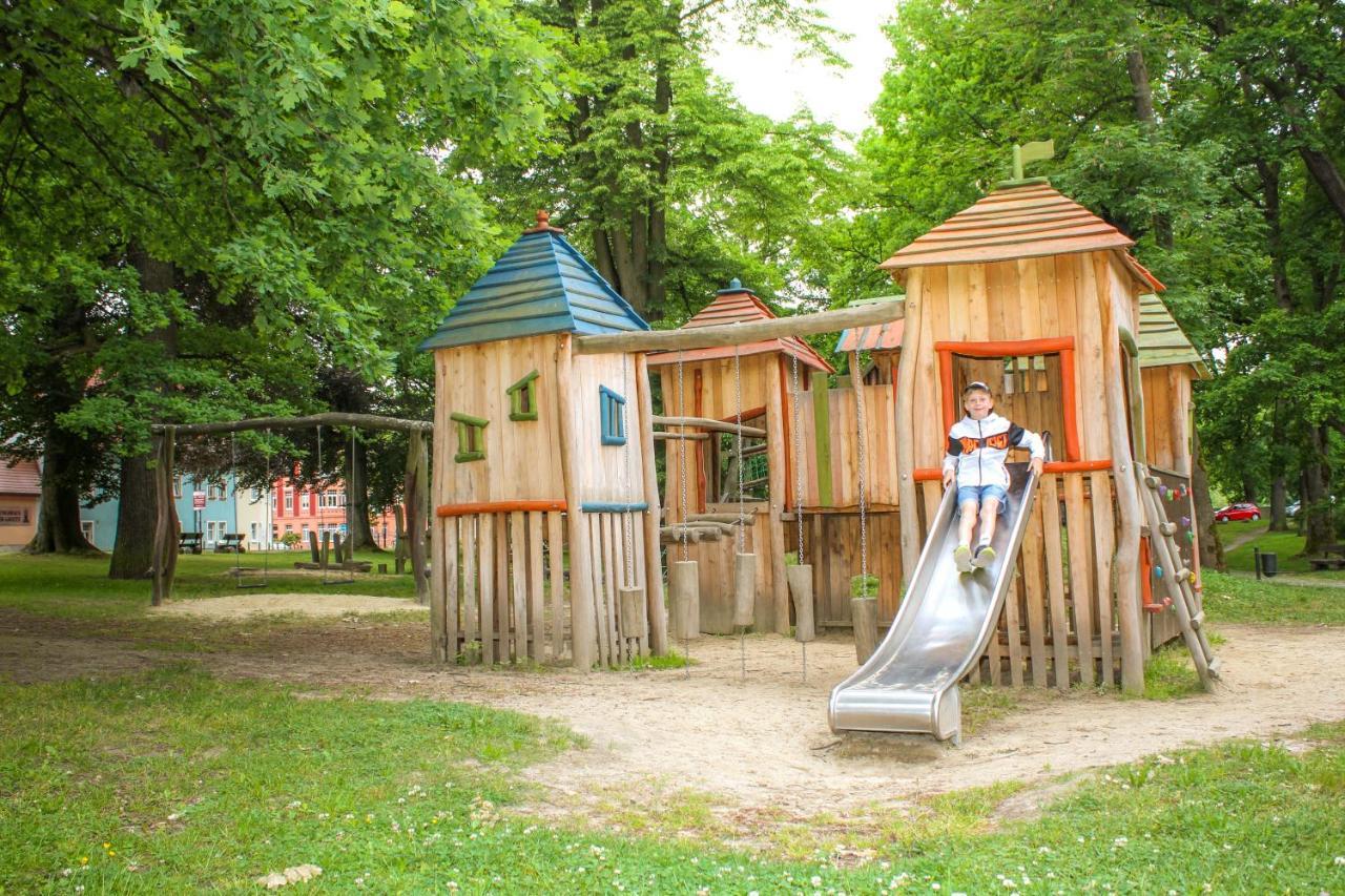 Bischofswerda Ferienwohnung Familienfreundlich Seniorengerecht Esterno foto